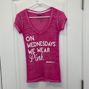 ON WEDNESDAYS WE WEAR PINK Women's T Shirt XS